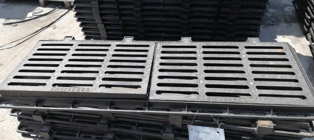 仁化球墨铸铁连体双篦展示