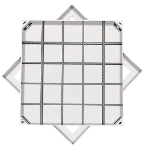 仁化不锈钢方井展示